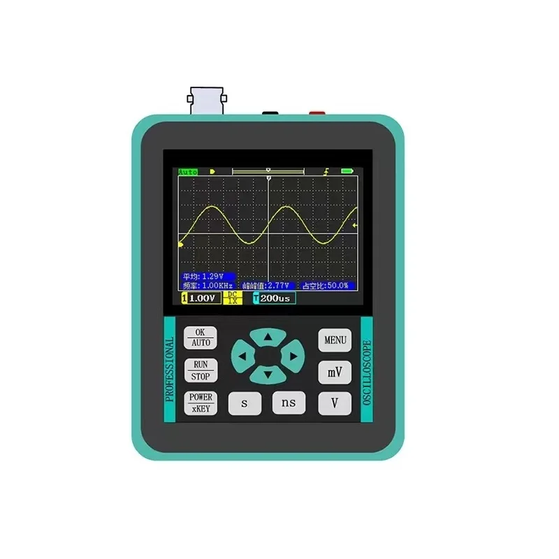 

DSO1511E+ Professional Digital Oscilloscope FFT Small Portable Signal Generator 120M Bandwidth 500M Sampling DSO1511G