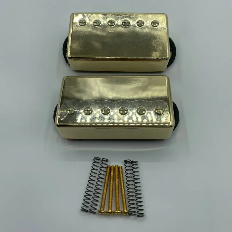 LPC210 Ibanez Electric Guitar Pickups One Set 5 Wires Golden Color One set Neck+Bridges LP SG Guitar Pickup Set