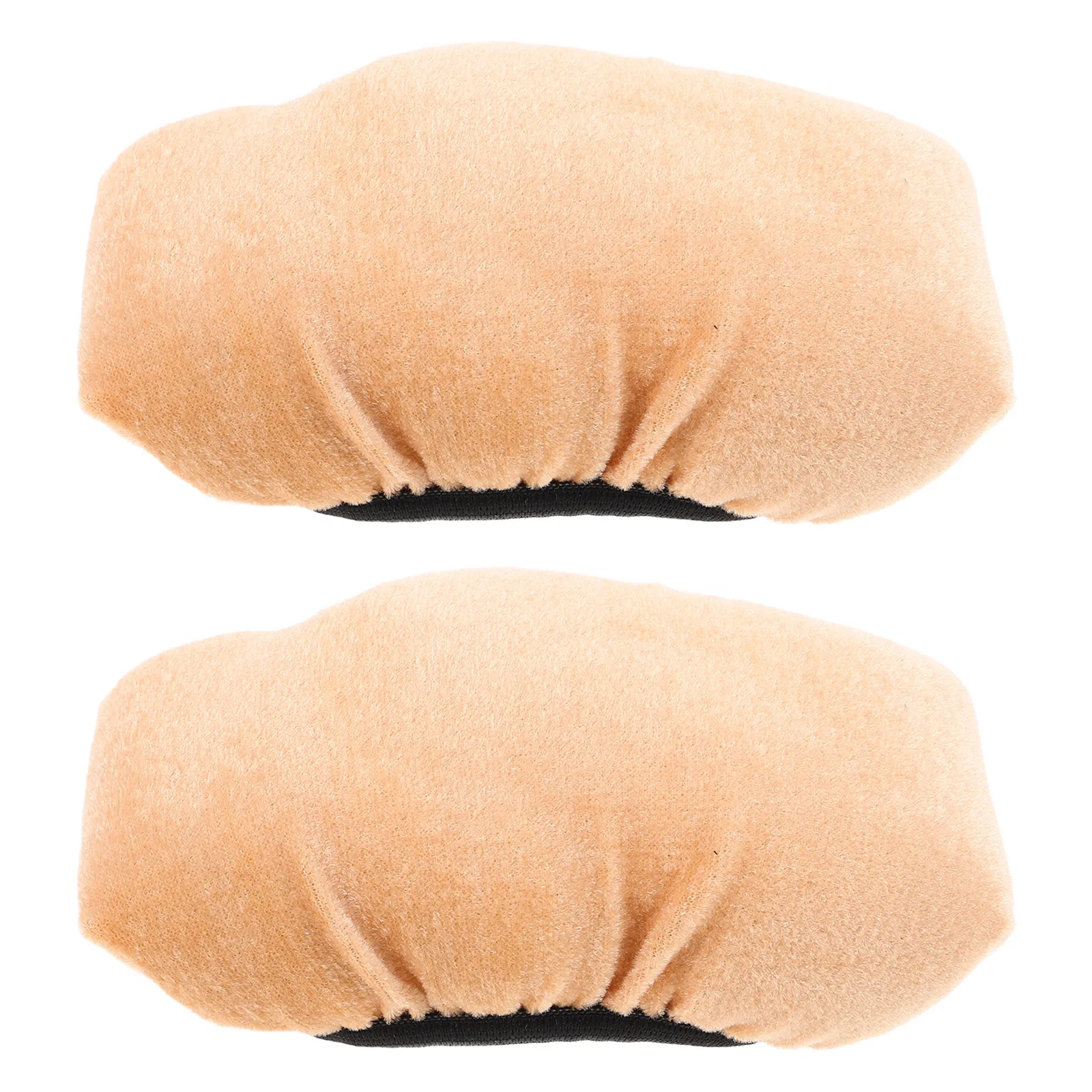 2Pcs Elastic Underarm Crutch Pads Soft Cushioned for Elderly Users Universal Crutch Covers Anti-Chafe Walking Aid Accessories
