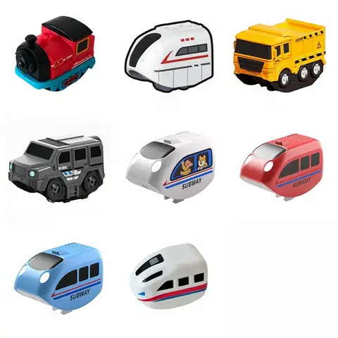 Plastic Magnetic Tracks Train Anti-gravity Smooth Steady Driving Magnetic Train Diecast Toy Intelligent Toy Railway Track Toys