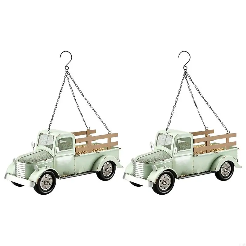 Heavy Duty Harz Hängen Wild Vogel Feeder Lebensmittel Container Outdoor Vogel Feeder Mit Große Tablett Für Garten Hinterhof B03E – Detail 1