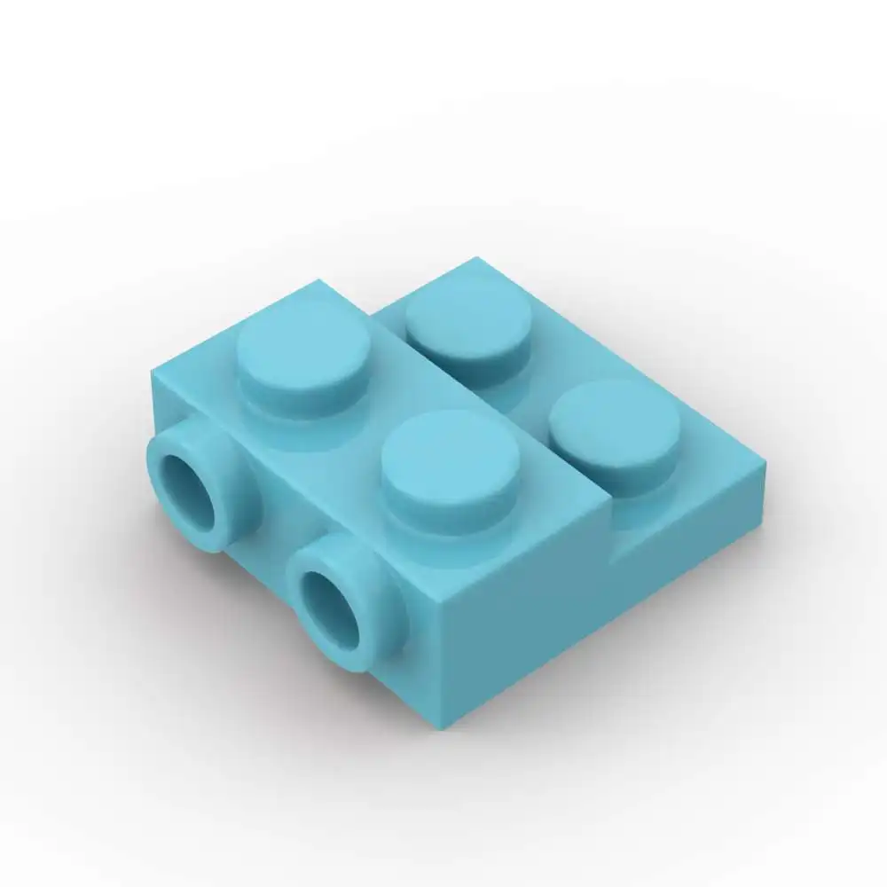 

MOC 10PCS Bricks 99206 Modified Plate 2x2x2/3 Building Blocks Set With 2 Studs Particle Puzzle DIY Toys Children Birthday Gifts