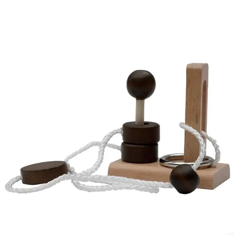 97BC لعبة متاهة ثلاثية الأبعاد حسية مغلقة، لعبة طوبولوجية للحبل، لعبة ممتعة للأطفال