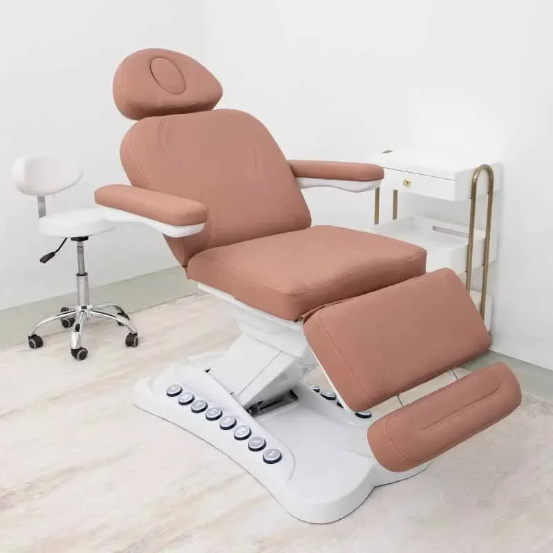 &Electric Adjustable Massage Bed Luxury Elegant Premium Trendy Massage Table Simple Profesional Mesa De Massagem Salon Furniture