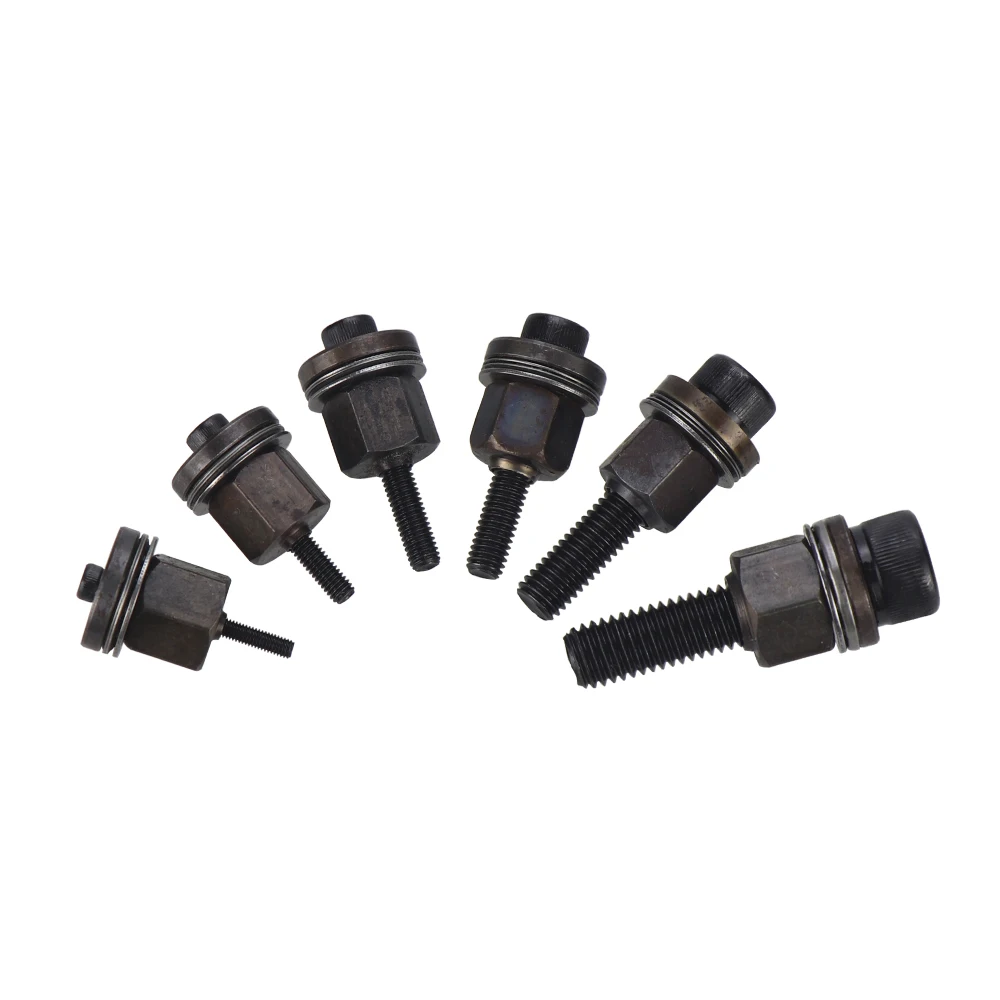 21pcs Hand Rivet Nut Head Set Rivet nut tool Manual Riveter Rivnut Tool Accessory for Nuts M3 M4 M5 M6 M8 M10 M12 Simple install