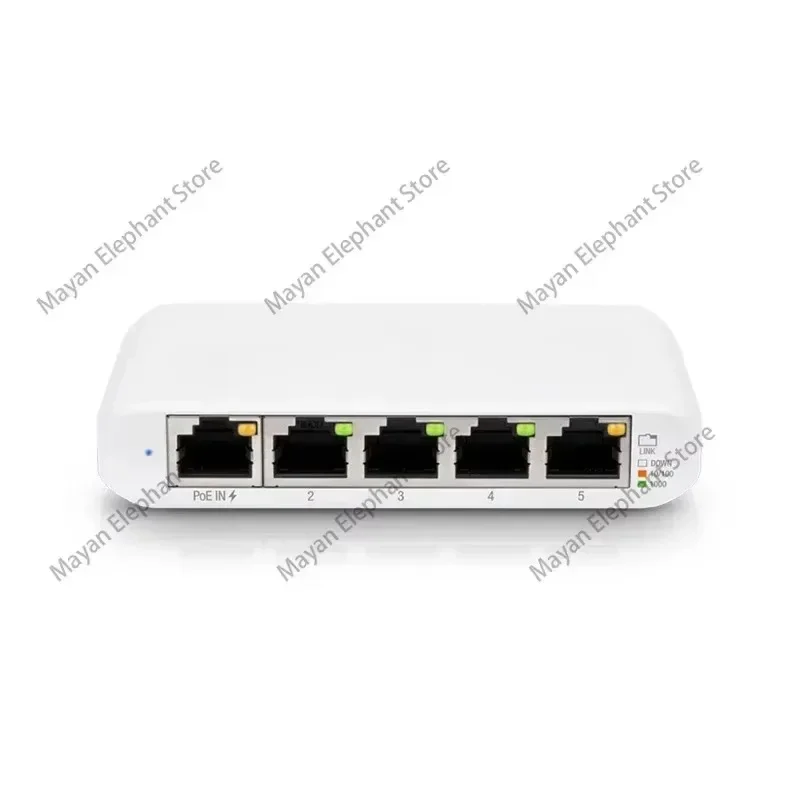 UniFi USW-Flex-Mini/ Flex Gigabit 5-port managed switch Type-C power supply, does not support POE output