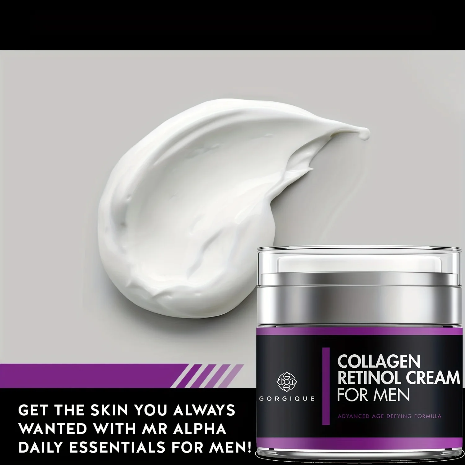 Collagen Retinol Face Cream Anti Aging Moisturizer for Men