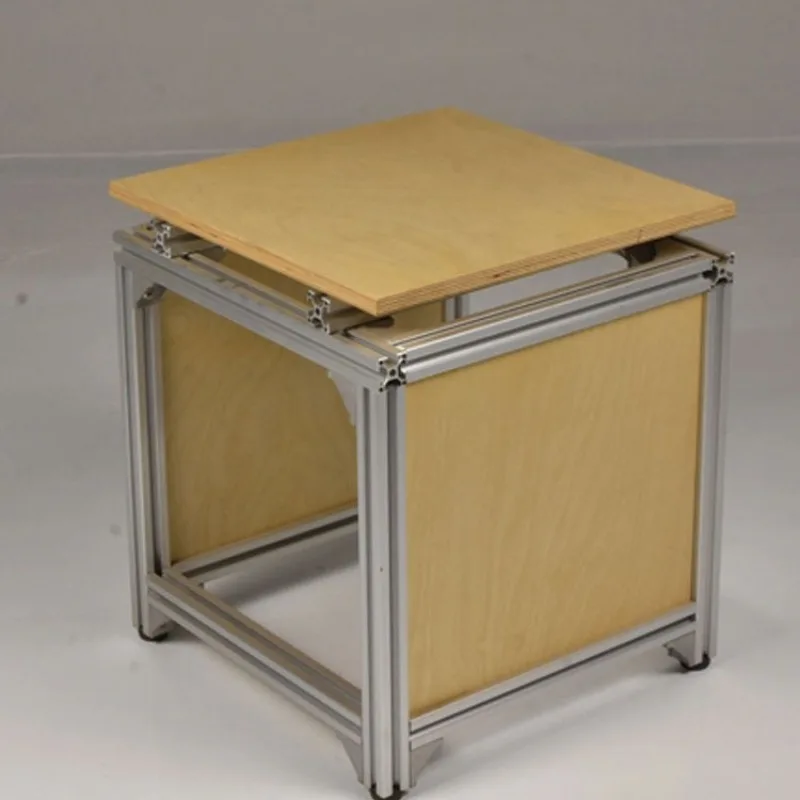 Coffee stool square stool simple multi-layer board, furniture model c