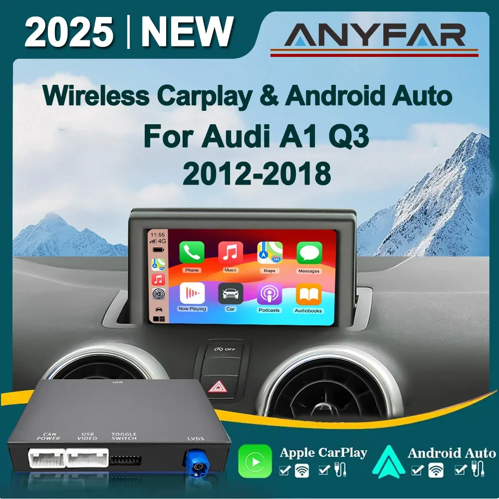 OEM Screen Upgrade Decoder Box for Audi A1 Q3 2012-2018 6.5