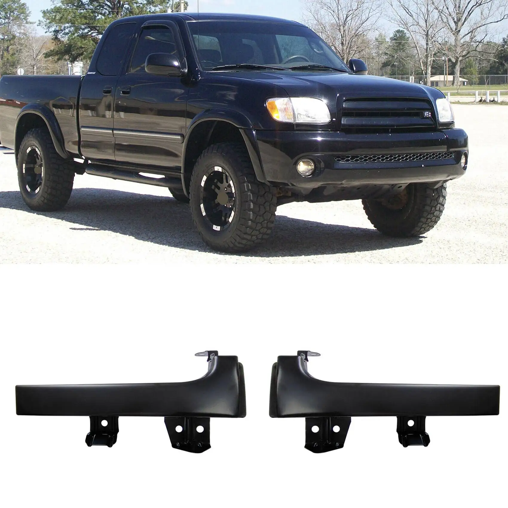 For Toyota Tundra 2003-2006 Front Bumper Grille Headlight Filler Trim Panel 53904-0C010 53903-0C030