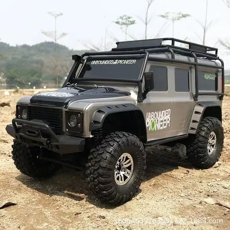 Huangbo Rc Remote-Controlled Car 1:10 Defender Four-Wheel Drive High-Speed Climbing Off-Road Vehicle Model Car Toy