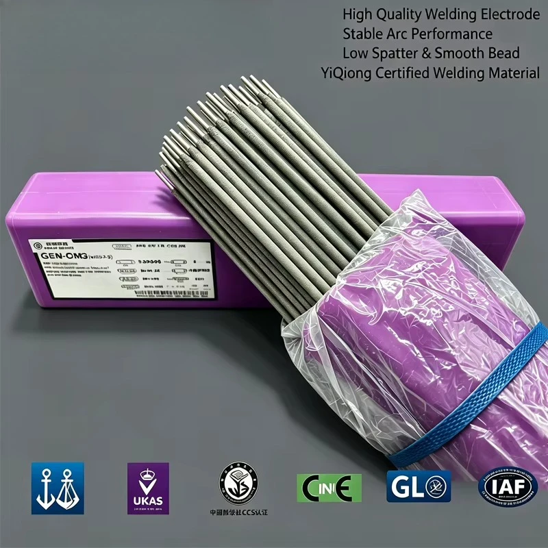 ENiCrMo-3 ENiCrMo-4 ENiCrMo-13 Covered SMAW Welding Electrode AWS-A5.11 2.5/3.2/4.0mm 350mm 5KG/Box ROHS CE Certified Welding