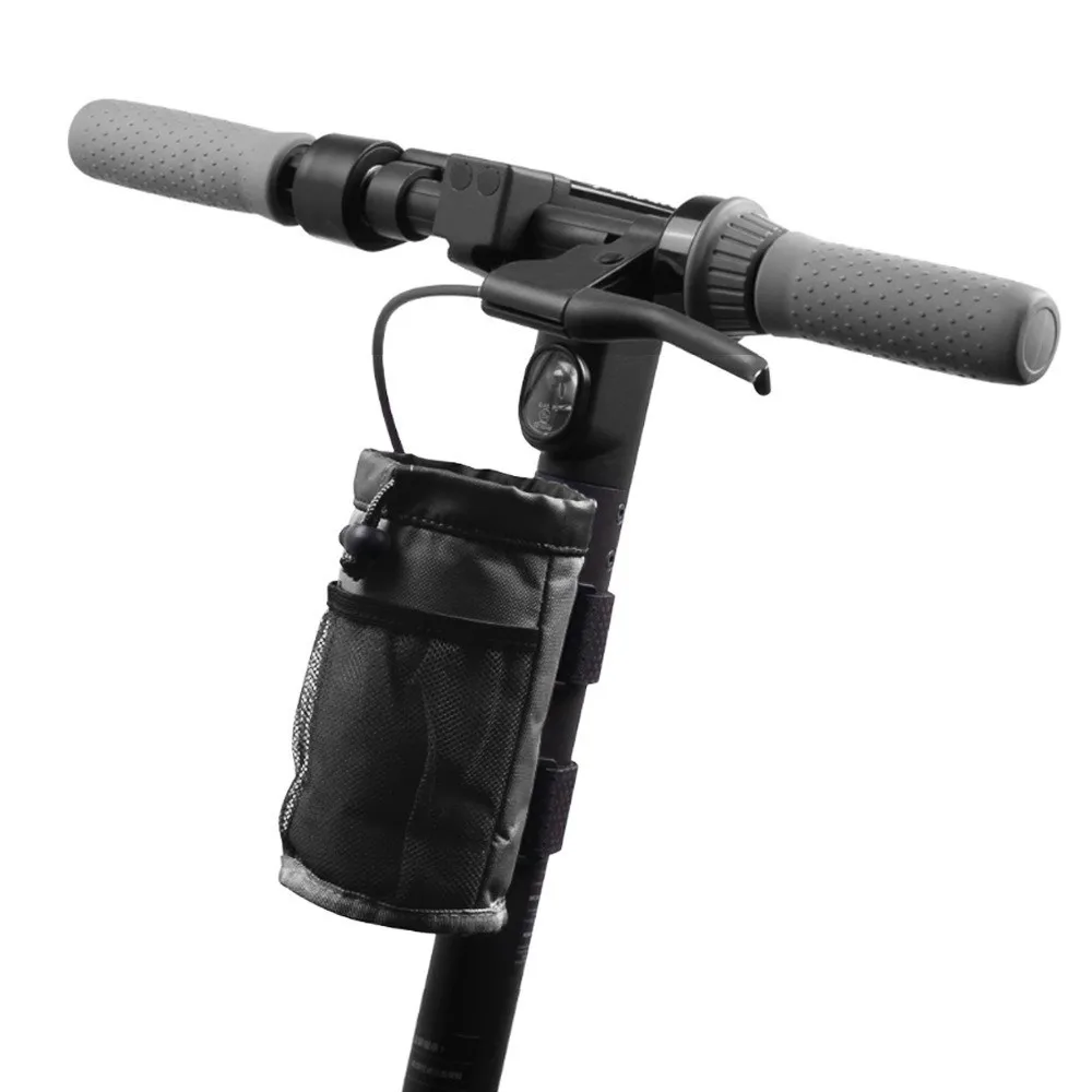 capa-protetora-isolada-para-guidao-de-bicicleta-e-patinete-com-suporte-para-garrafa-de-Agua-e-bolsa-de-malha