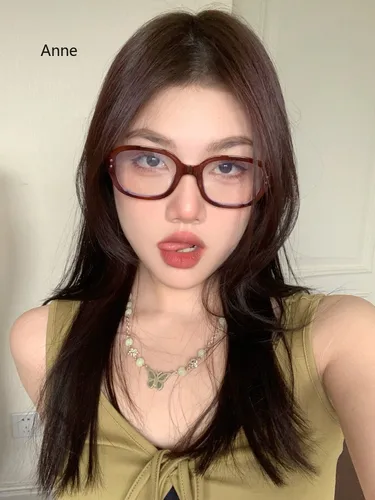 Imagen 2 del producto Gafas para miopía con acabado para mujer, montura cuadrada Vintage, bloqueo de luz azul, menos gafas para miopía, dioptrías de 0 a 4,0