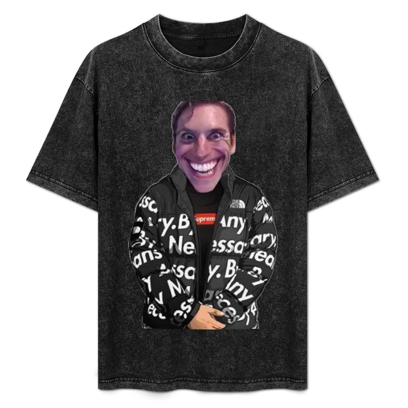 jerma985 جيرما بالتنقيط amogus guy imposter sus meme twitch Dank تي شيرت الأولاد الحيوان طباعة الرجال تي شيرت