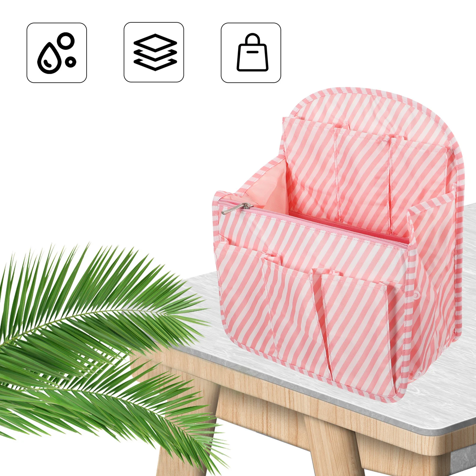 منظم حقيبة الظهر عالي الجودة يُدرج نسيج نايلون سميك لحقائب اليد والمحافظ والكتب ومنظمات حقيبة الظهر