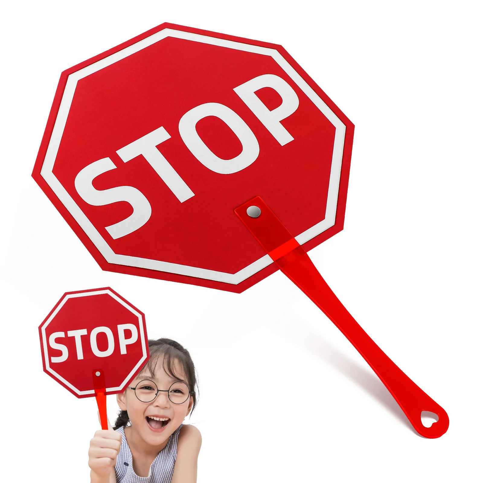 Handheld-Stoppschilder verbessern die Interaktion im Klassenzimmer. Paddel-Schilder für das Klassenzimmer. Stop-Paddel-Schilder. Klassenzimmer-Bewertungsbrett