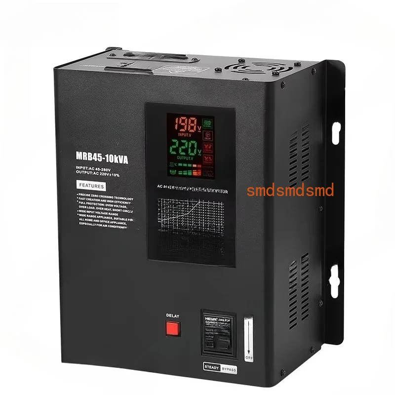 Suspended 10KVA Ultra Wide Input 45/90-280 V/100/140-270V AC Automatic Voltage Regulator Stabilizer 220V 8KW 10KW 50Hz 60Hz