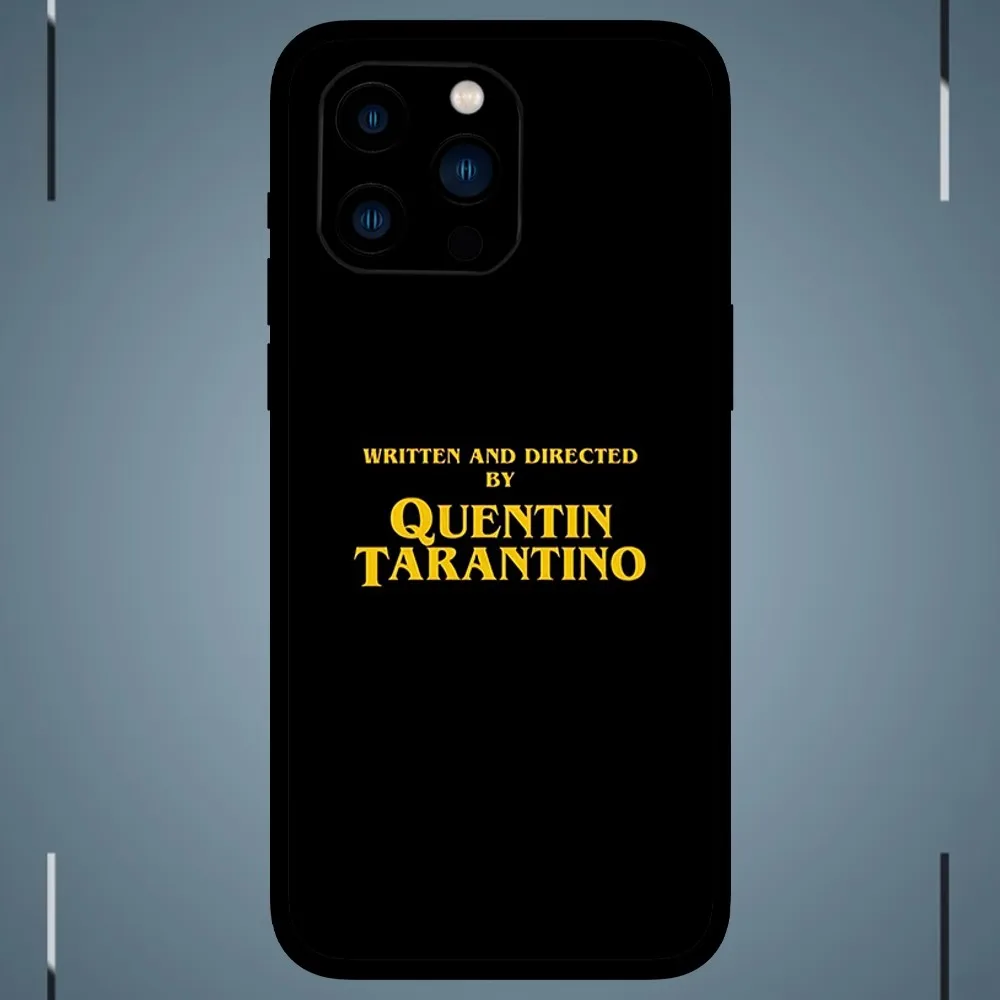 Quentin Tarantino Phone Case For iPhone 15 14 13 12 11 Pro Max mini XS XR X 8 Plus SE Cover