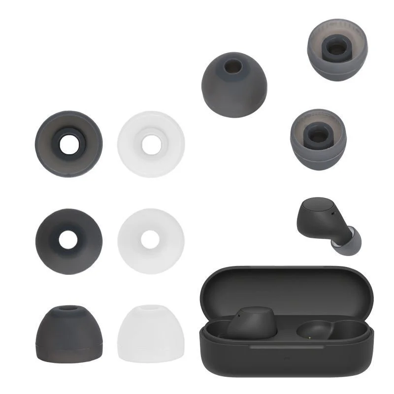 Silicone Earbuds Tips Gel for Sony WF-C500 WF-C510 WF-C700N WF-C710N Eartips Earphone Replacement Earplugs Eargels Earcap