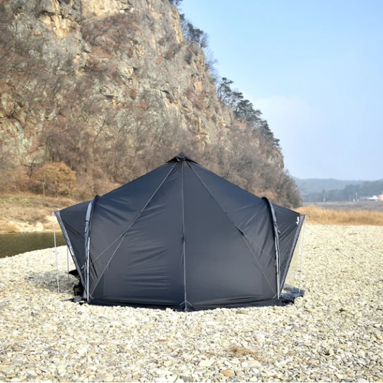 Camping Family Tent Large-scale 4 Person Outdoor Customized Waterproof Poles Channel OEM Tents