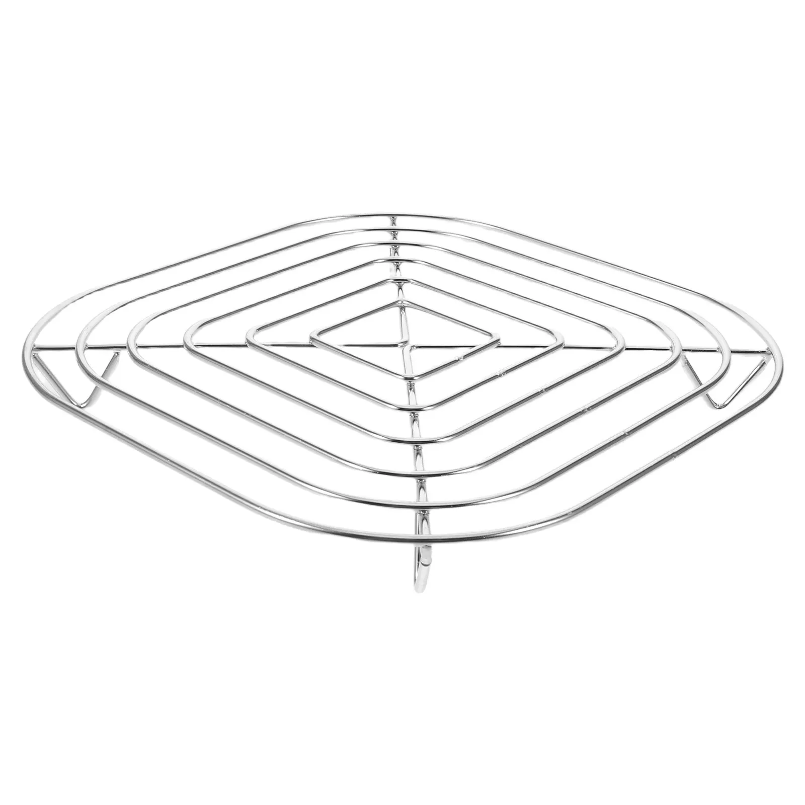 

Air Fryer Rack Stainless Steel 7.87x7.87 Inch Nonstick Air Fryer Stand Rack for Home Cooking Grilling Roasting Baking