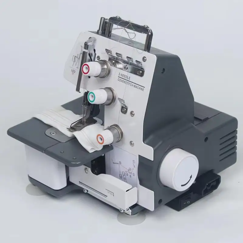 Electric 3-wire double-needle household oversewing machine household primary knitting equipment