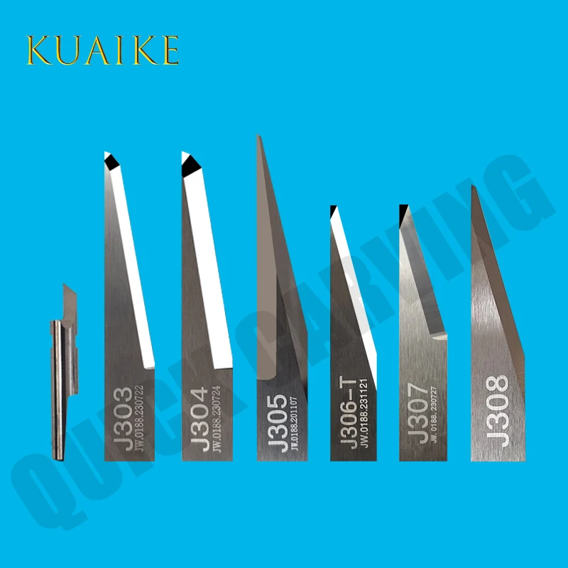 Jingwei Gravura Lâmina de Corte Máquinas-ferramentas Cortador Oscilante Vibração J301 J303 J304 J305 J306 J307 J308 J306-t 10 Pcs