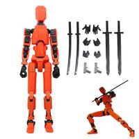 Multi Articulated Action Figures Multi Articular Movable Robot Creative Full Body Activity Multifunctional Desktop Decorations