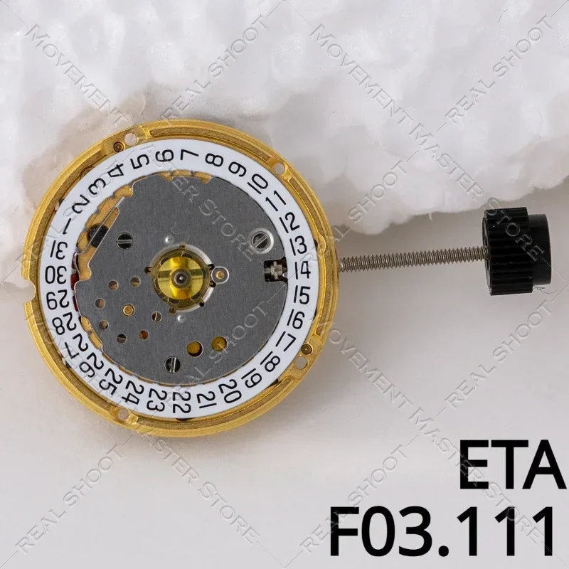 ETA F03.111 Movement F03111 Quartz Movement Three Character Position Watch Movement Parts