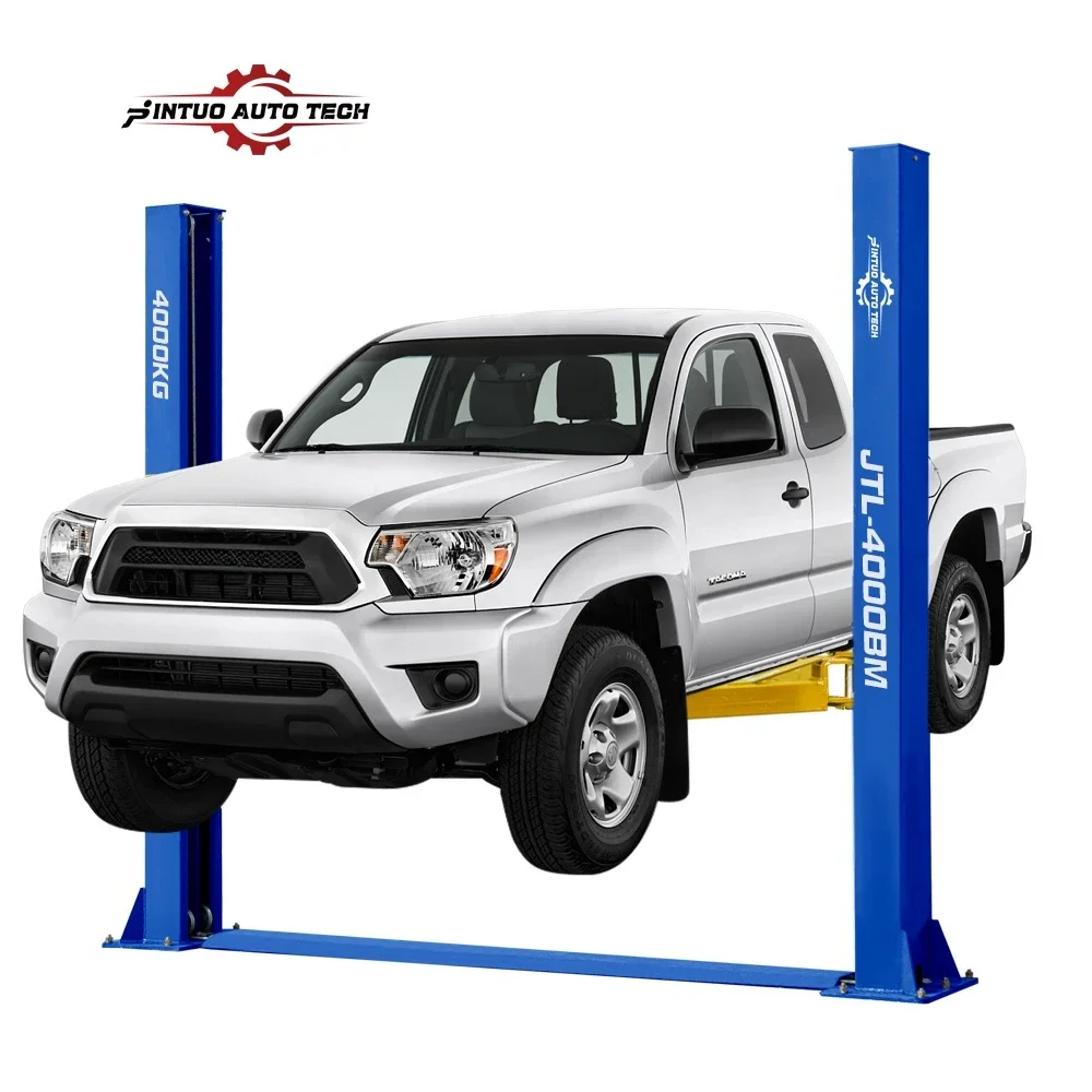 Jintuo Best price stock Fast delivery CE Vehicle Auto repair 4t 8800lbs double-cylinder hydraulic two 2 Post Car Lifts machine