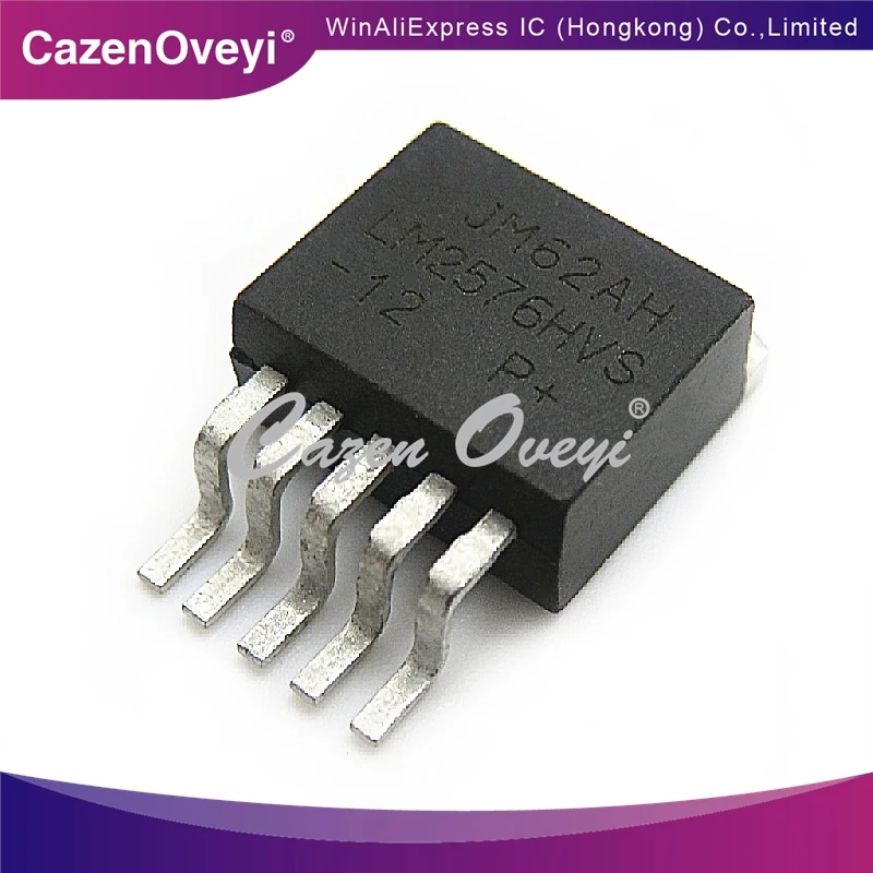 10pcs/lot LM2576HVS-12 LM2576HV TO-263 60V step-down voltage regulator 12V SMD original Product In Stock