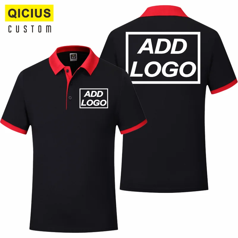 Summer Men's Poloshirt T-Shirts Casual Short Sleeve High Quality Polo Shirts Custom Printed Embroidery Companyworkwear Diy Shirt