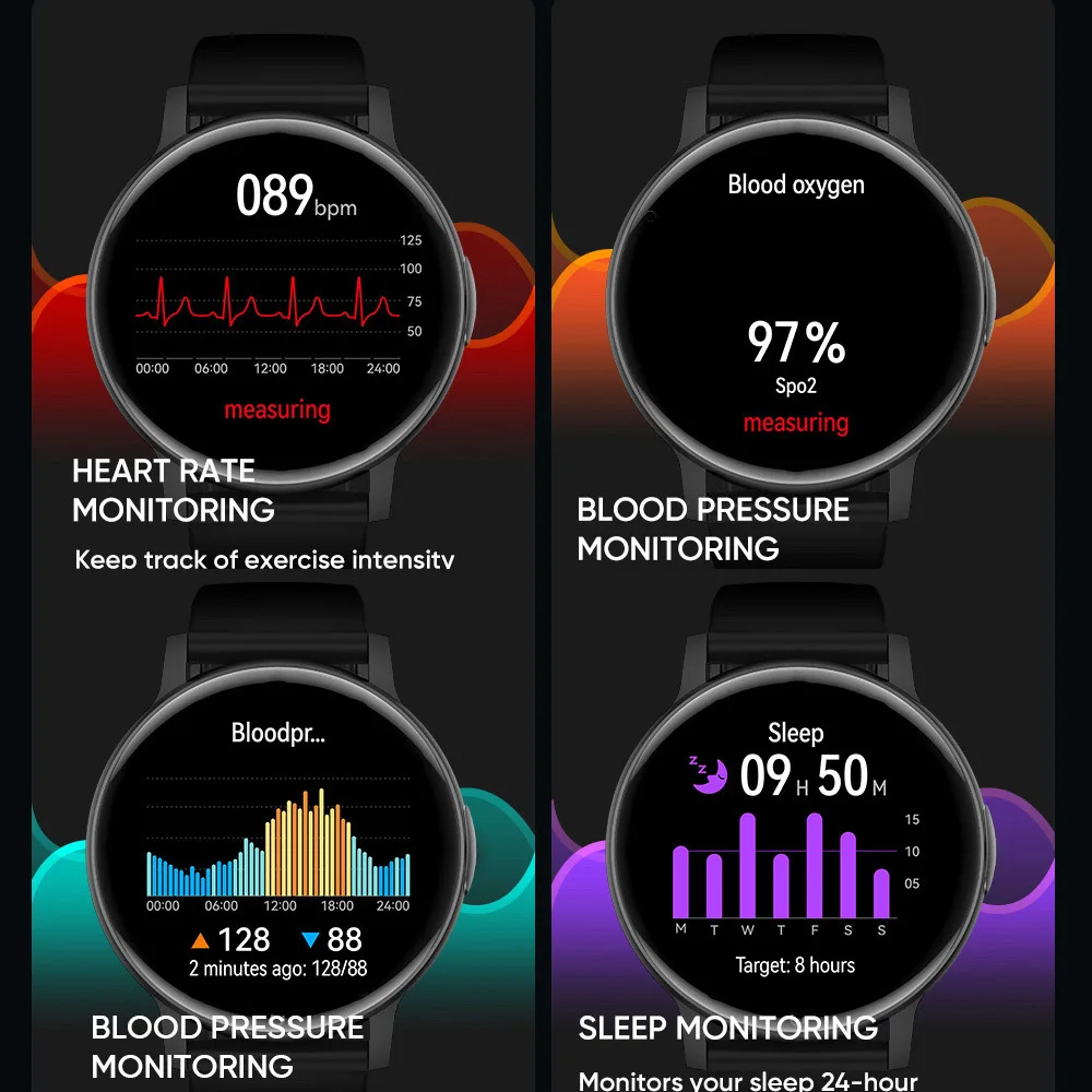 جديد 1.39 ''مزرق الأسنان دعوة الرياضة اللياقة البدنية 36 جرام Smartwatch الموسيقى صوت مساعد النساء الطقس مراقبة الصحة الساعات الذكية الرجال