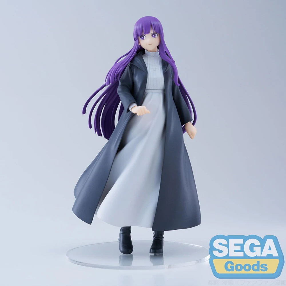 In Stock Original SEGA Frieren: Beyond Journey's End Desktop X ตกแต่งคอลเลกชัน Action รูปอะนิเมะรุ่นของเล่นสะสม