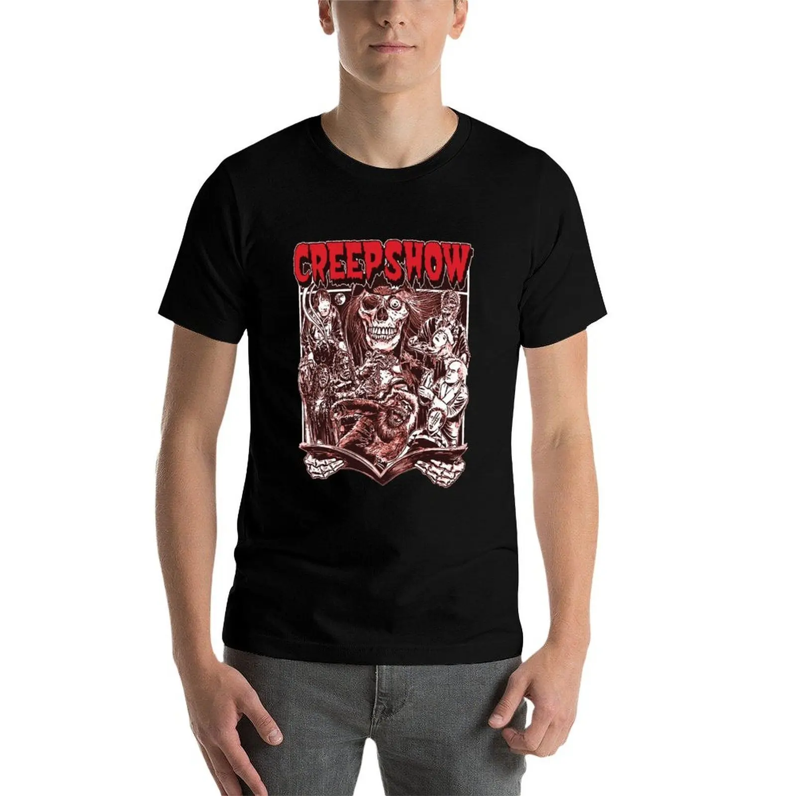 

Music Vintage Retro Creepshow Creeper Halloween T-Shirt man graphic t shirt man t shirt summer T-Shirt