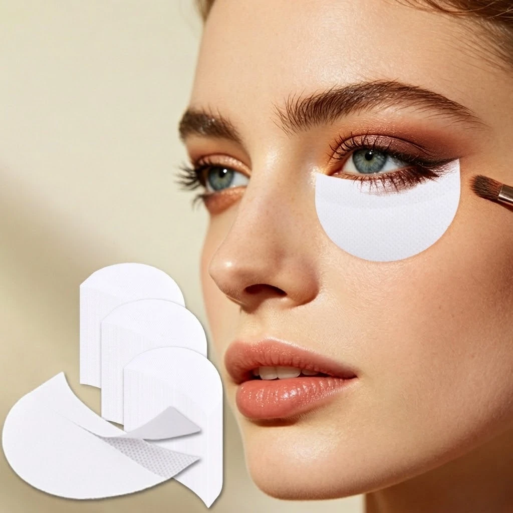 150/100pcs Eyeliner Protection Eye Shadow Patches, Makeup Isolation Stickers, Non-Woven Eye Patches for Eyelash Extensions