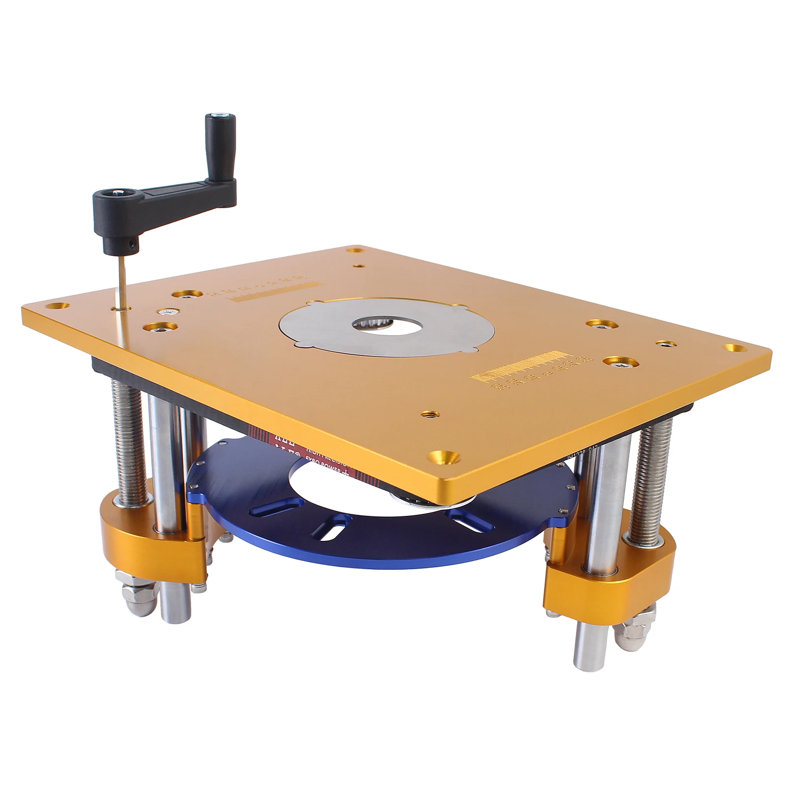 Router Lift Tisch Einsatz Platte Für Gravur Maschine Elektrische Holz Fräsen Trimmen Einstellbare DIY Holzbearbeitung Werkbank