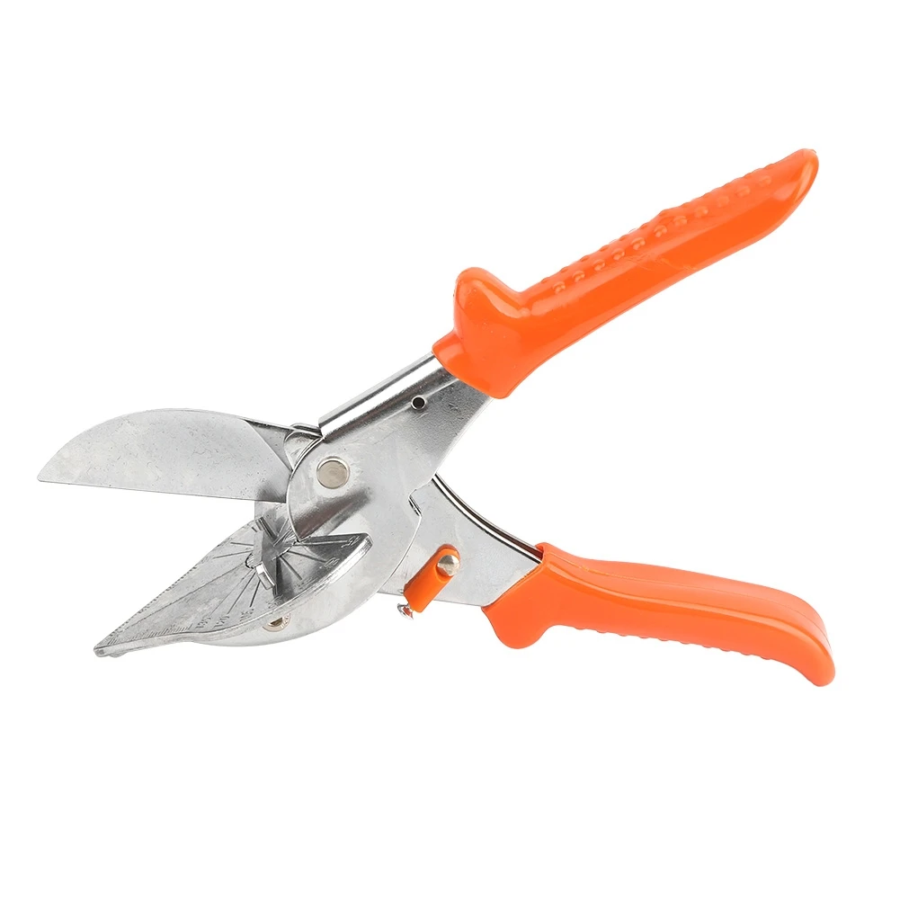 45‑135 Degree Angle Scissors Portable Handheld 45# Steel Blade PVC Pipe Wire Cutter Shear