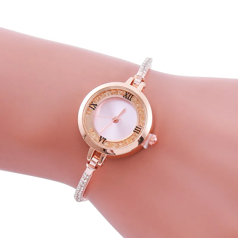 Fashion Luxury Women\'s Watch Gold Fine Strap Ladies Watch For Bracelet Montre Femme Female Wrist Watch Women Clock Relojes