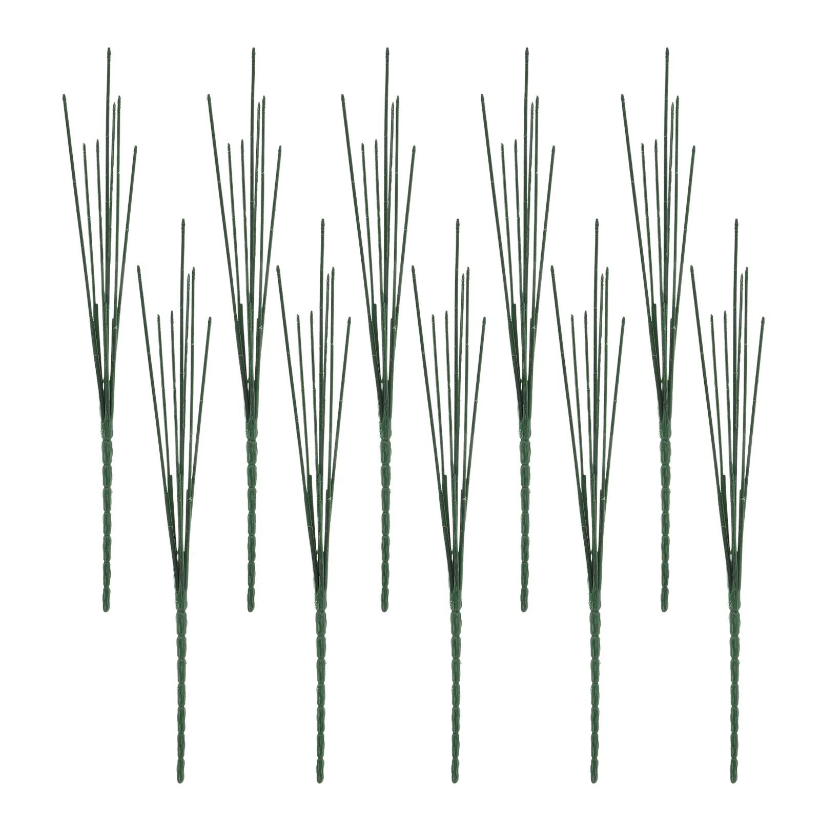 

10pcs Artificial Rose Stems Bendable For Diy Floral Arrangement Home Wedding Party Decor Vase Bouquet Craft Supplies