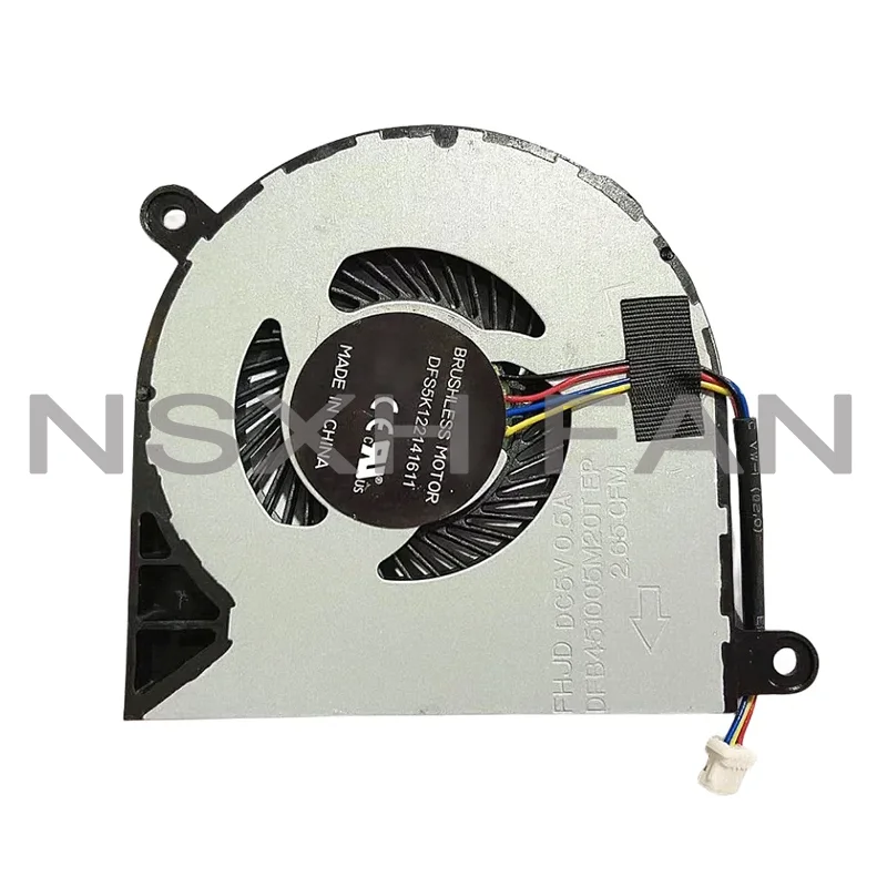 Ventilador de refrigeração da CPU, Inspiron 13-5568 7378 5378 5379 5368 13MF 01RX2P 031TPT, Novo