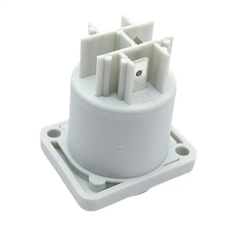 XLR Rack Panel 3-Pin XLR żeńskie gniazdo mocowanie panelu rdzeń miedziany profesjonalne gniazdo zasilania dla Audio wideo i sprzętu oświetleniowego