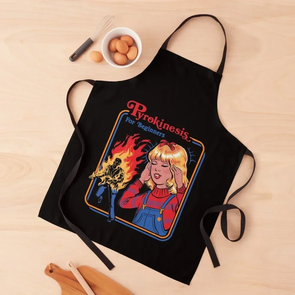 

Pyrokinesis for Beginners Apron Professional Barber christmas decoration useful gadgets for home Apron