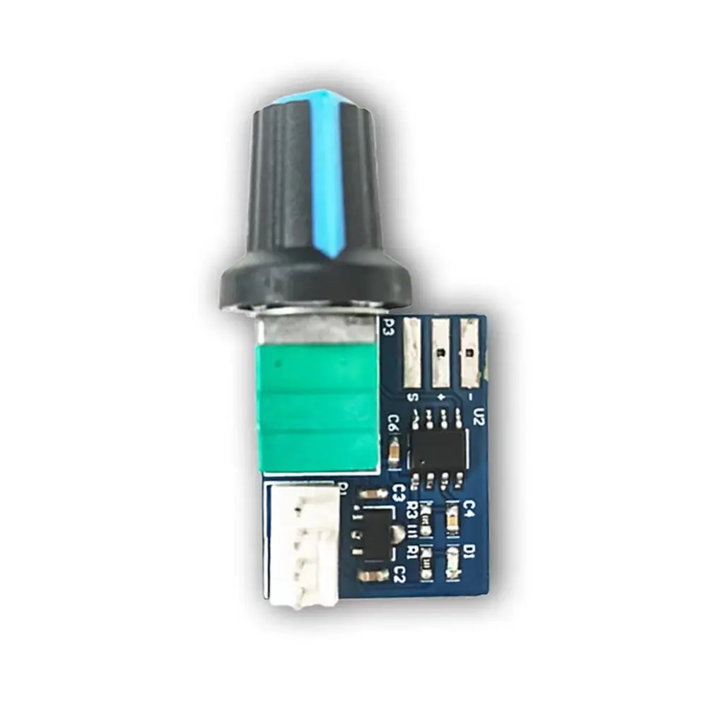 

DC 12V Single PWM Speed Controller Fan Speed Controller for PC CPU Cooler Fan 4 Pin Computer Temperature Control Switch