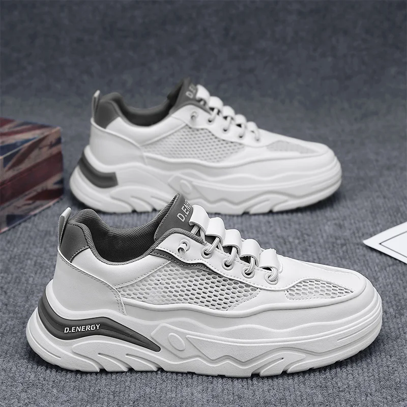 

Men's casual shoes four season fashion thick sole outdoor breathable anti slip comfortable wear-resistant versatile casual shoes