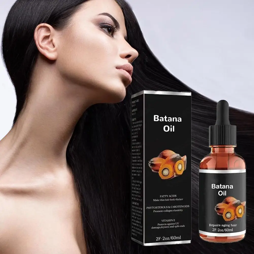 

New 100% Pure Batana Oil for Healthy Hair Treatment Oil Natural Promotes Hair Wellness for Treating Hair Loss Anti-Breakage Hair