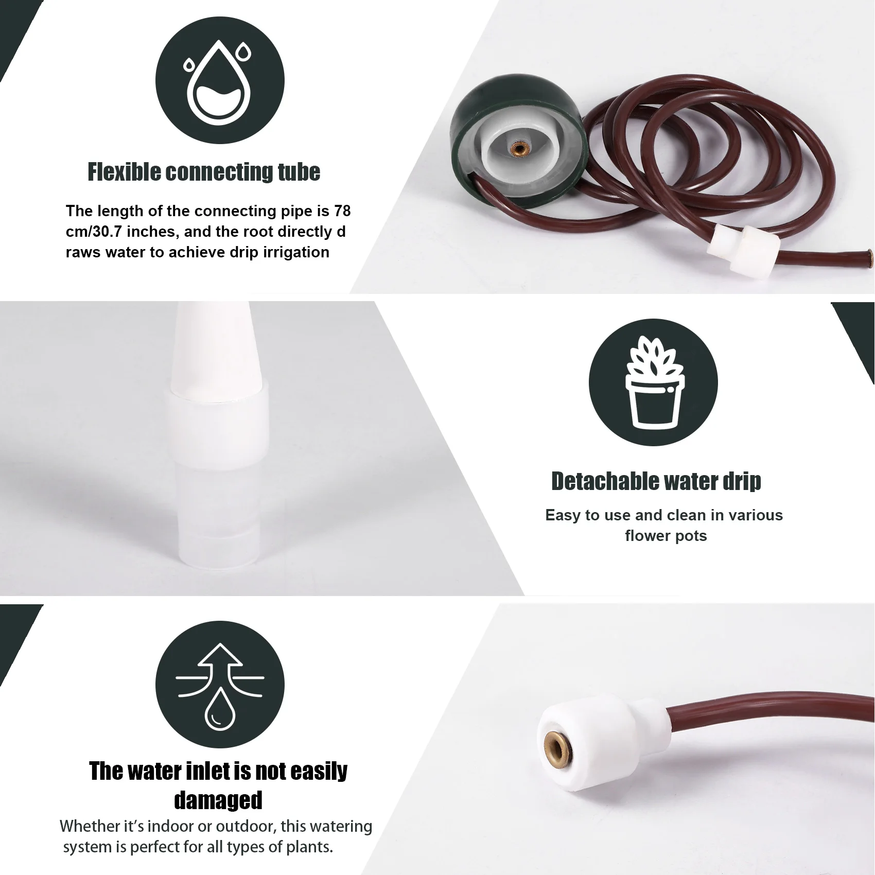 

ABKO-Watering Pile Automatic Watering System, Outdoor Indoor Plants Are Slowly Released From Drip Irrigation (16)