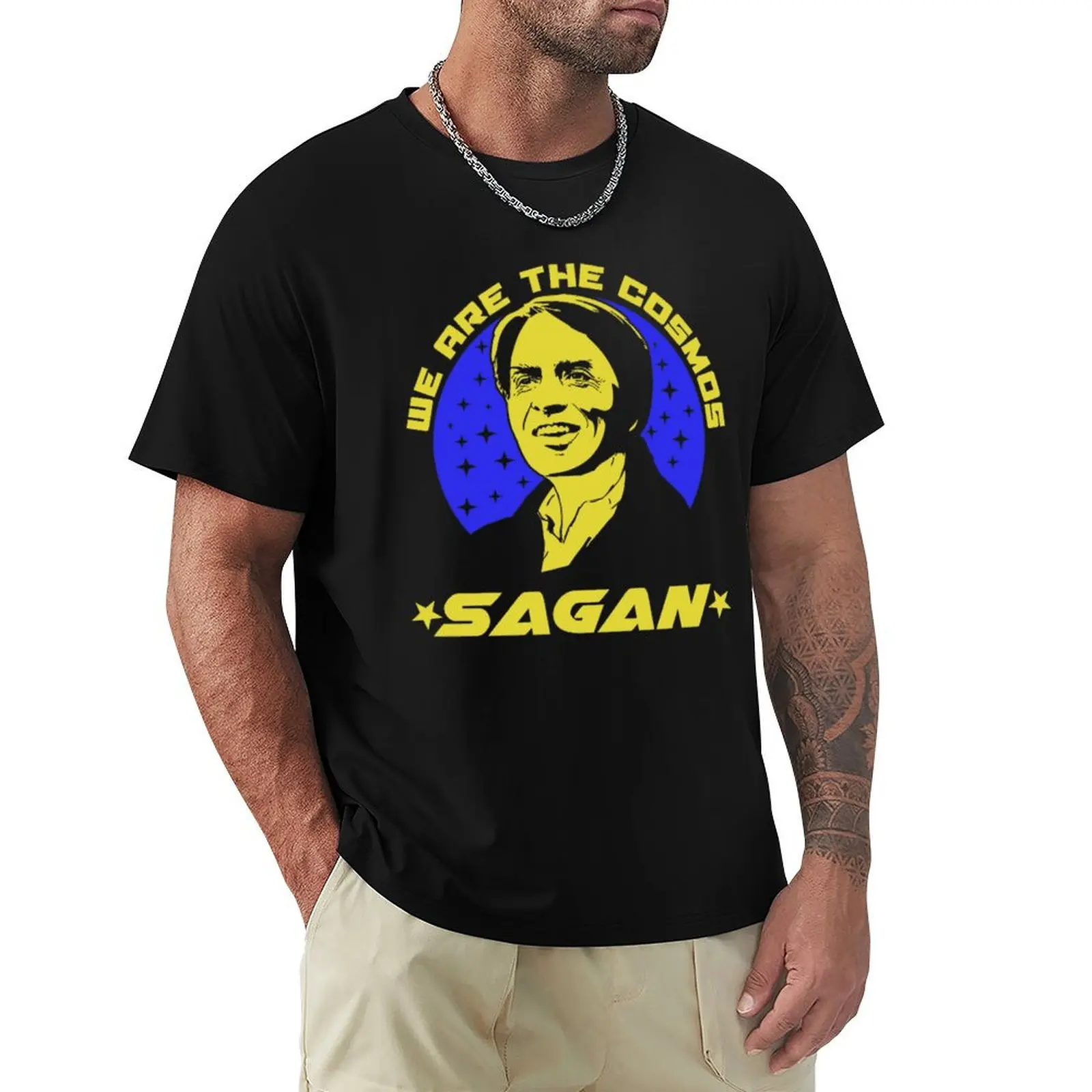 We Are The Cosmos Sagan Quote T-Shirt Casual Loose Fit Summer Tee Shirt