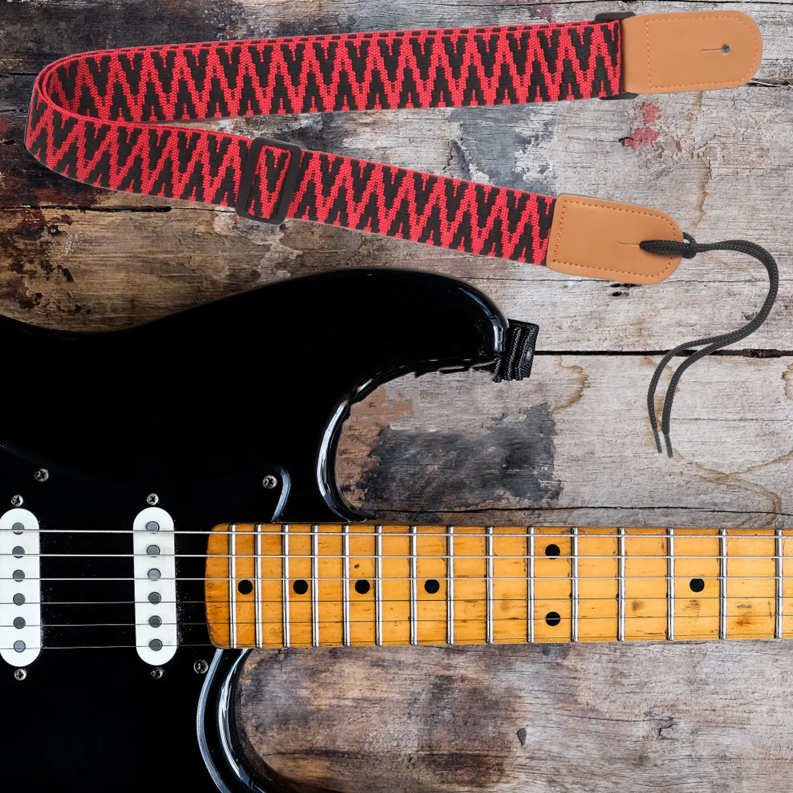 

Adjustable Nylon Ukulele Strap Vintage Design Comfortable Shoulder Strap for Kids Adults Acoustic Electric Instruments